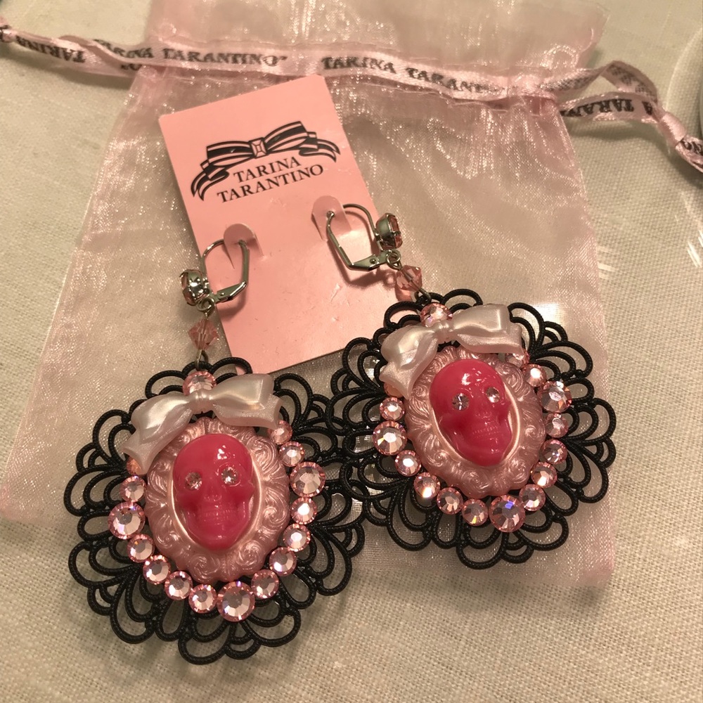 Tarina Tarantino Skull Earrings